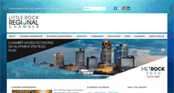 Desktop Screenshot of littlerockchamber.com